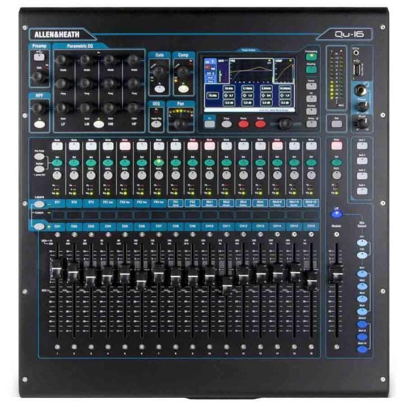 Mixer Qu 16 Allen Heath Mixer Audio Pro