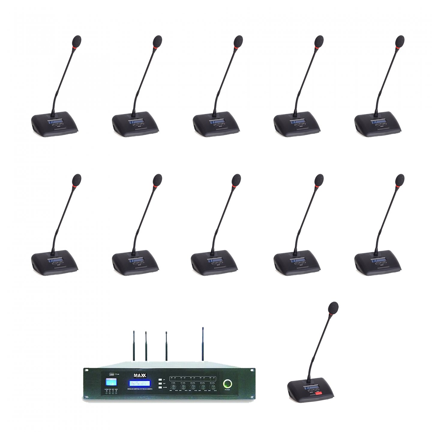 Microphone Conference Wireless B Maxx Audio Pro Microphone Conference