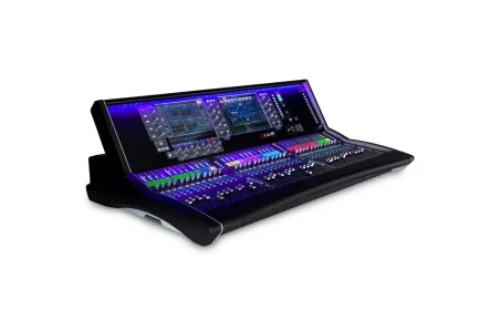 Mixer Mixer dLive S7000 Surface + DM64 Allen & Heath 2 dlive_3quarter_right_purple_light1