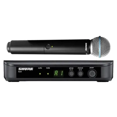 Microphone Wireless Microphone Wireless BLX24/Beta58 Shure 1 shure_blx24_beta58_800x800