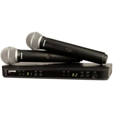 Microphone Wireless Microphone Wireless BLX288/SM58 Shure 1 shure_blx288_sm58_800x800