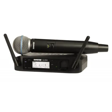 Microphone Wireless Microphone Wireless GLXD24/BETA58 Shure 1 shure_glxd24_beta58_800x800