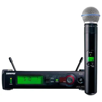 Microphone Wireless Microphone Wireless SLX24/BETA58 Shure 1 shure_slx24_beta58_800x800