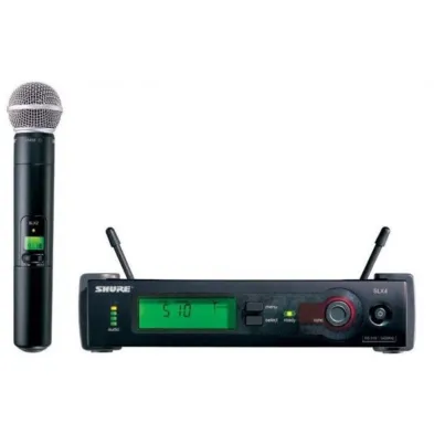 Microphone Wireless Microphone Wireless SLX24/SM58 Shure 1 shure_slx24_sm58_800x800