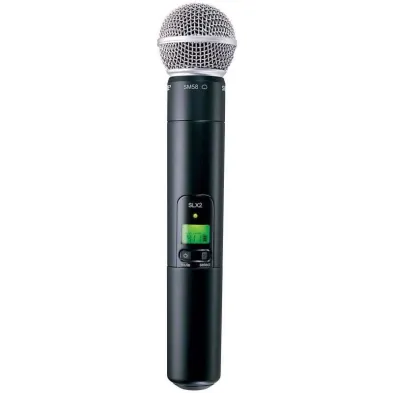 Microphone Wireless Microphone Wireless SLX24/SM58 Shure 2 shure_slx24_sm58_handheld_800x800