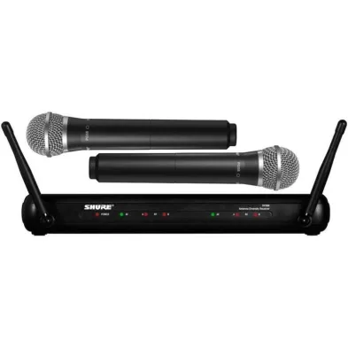 Microphone Wireless Microphone Wireless SVX288/PG58 Shure 1 shure_svx288_pg58_800x800