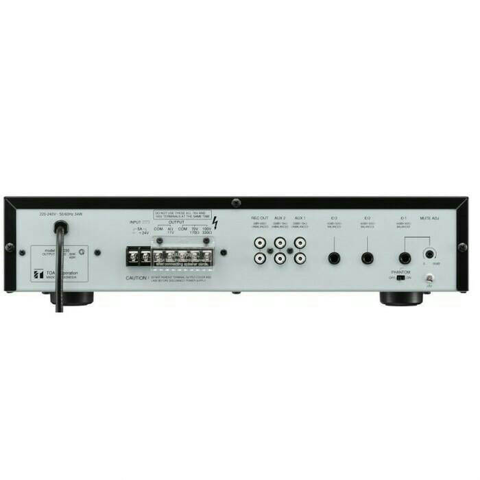 amplifier speaker toa