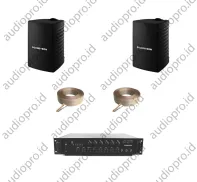 Paket Sound System Cafe Satelite Soundtron A