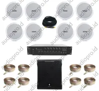 Paket Sound System Cafe Ceiling Soundtron H