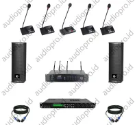 Paket Sound System Conference Wireless Soundtron F
