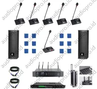 Paket Sound System Conference Wireless Soundtron E