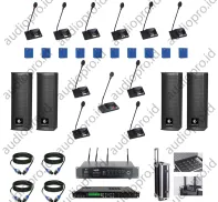 Paket Sound System Conference Wireless Soundtron F